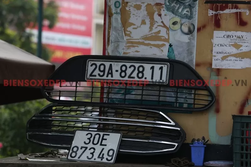 đăng ký biển số xe ô tô