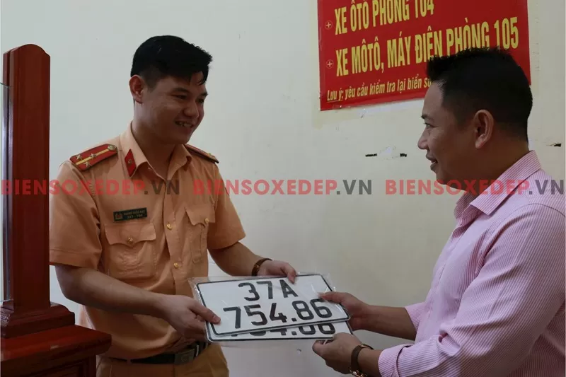 đăng ký biển số xe ô tô