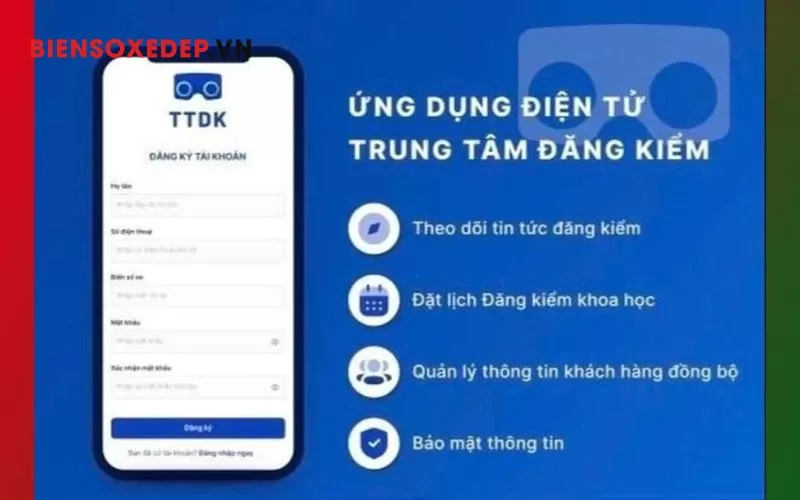 phạt nguội trên ứng dụng đăng kiểm TTĐK
