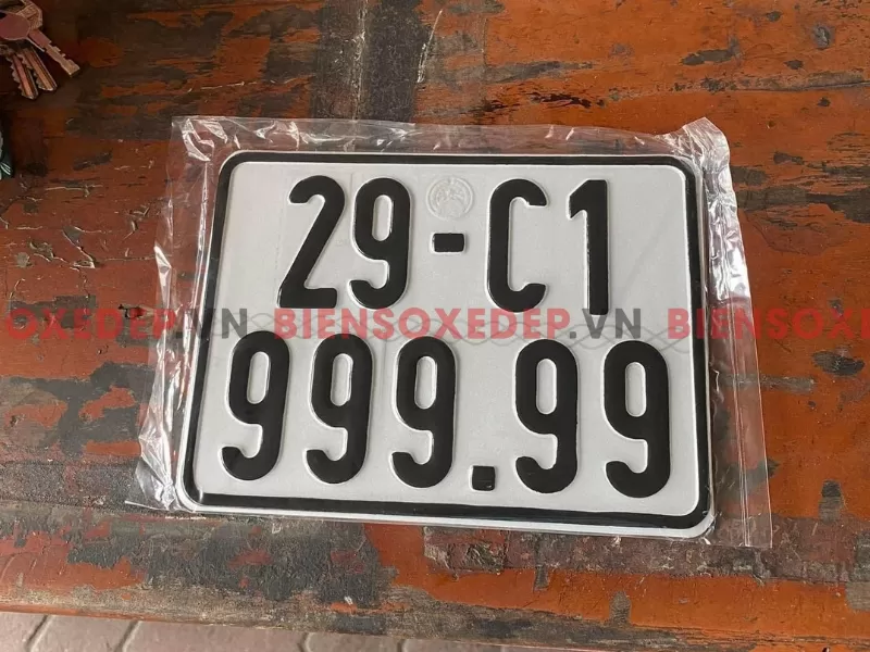 biển số xe hợp phong thủy