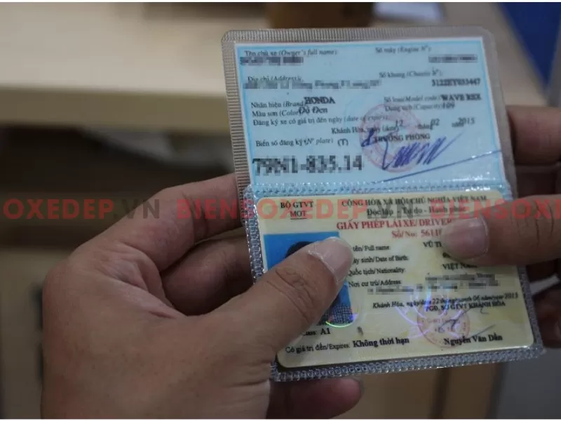 tìm tên chủ xe qua biển số