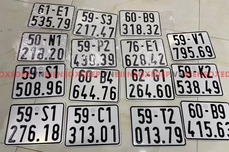 luận biển số xe