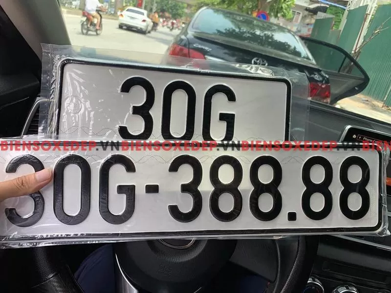 xem phong thủy qua biển số xe