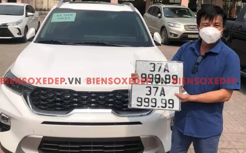 Biển số 9 n&uacute;t đẹp