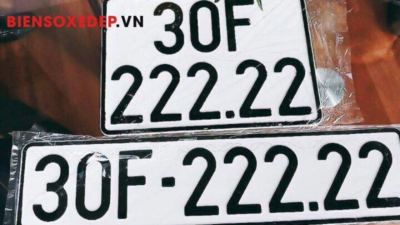 &Yacute; nghĩa biển số xe ngũ qu&yacute; 2