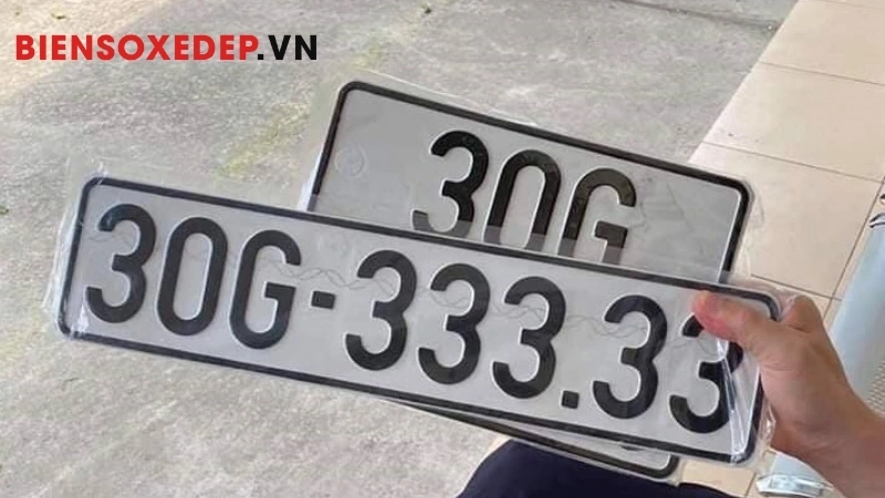 &Yacute; nghĩa biển số xe ngũ qu&yacute; 3