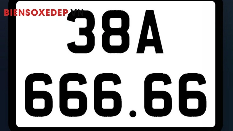 &Yacute; nghĩa biển số xe ngũ qu&yacute; 6