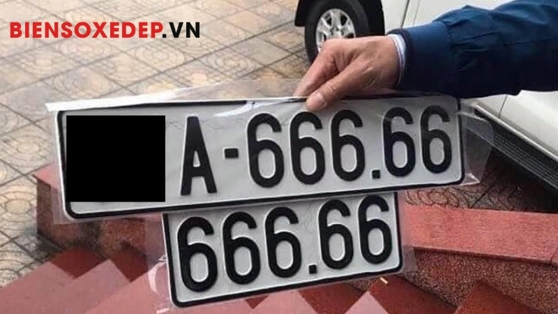 &Yacute; nghĩa biển số xe ngũ qu&yacute; 6