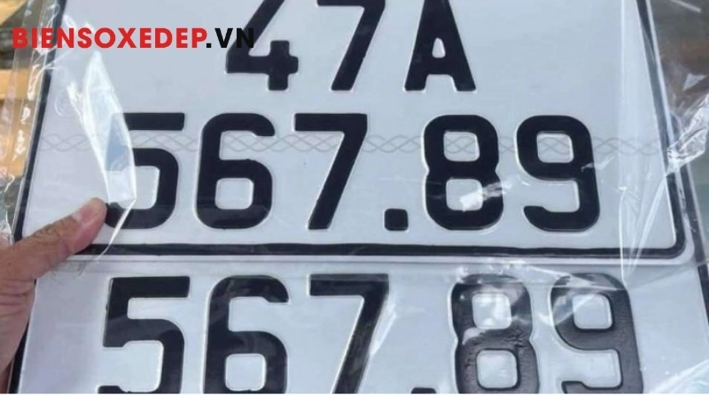 Ý nghĩa biển số xe tiến 56789