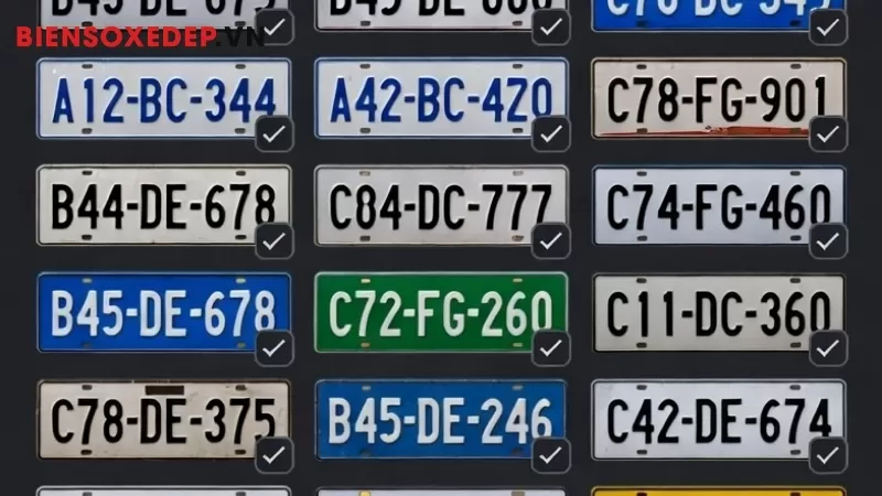 AI hỗ trợ chọn biển số xe