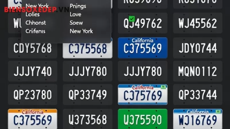 AI hỗ trợ chọn biển số xe