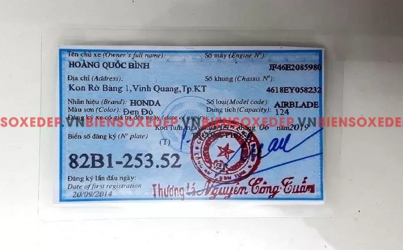 c&aacute;ch kiểm tra cavet xe m&aacute;y