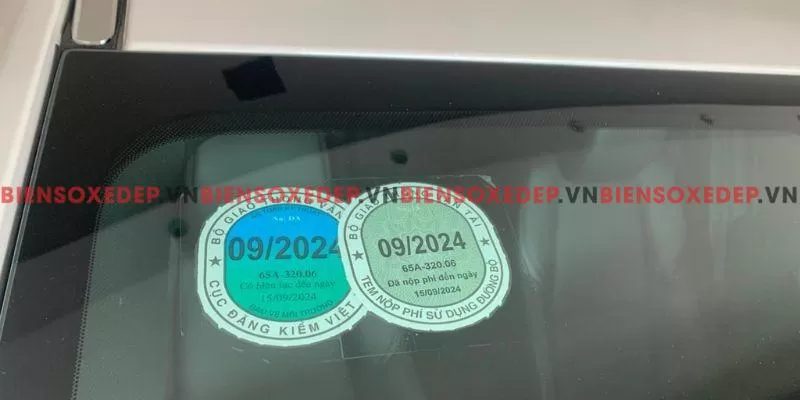 số tem giấy chứng nhận đăng kiểm