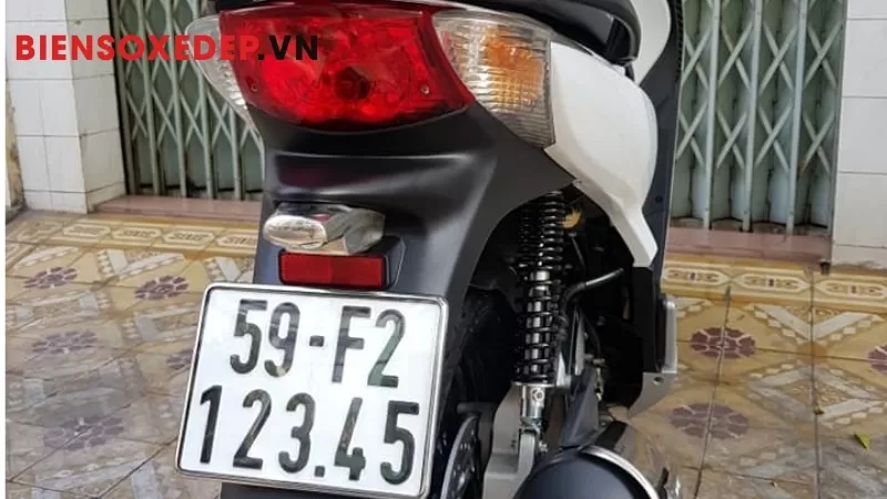 biển số xe máy ấn tượng