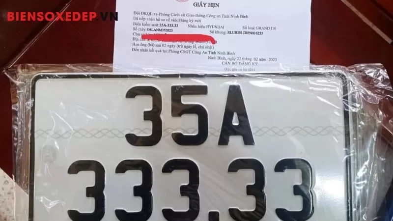 Biển số xe sau s&aacute;p nhập tỉnh Ninh B&igrave;nh