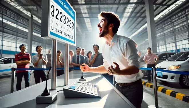 Cách bấm biển số đẹp