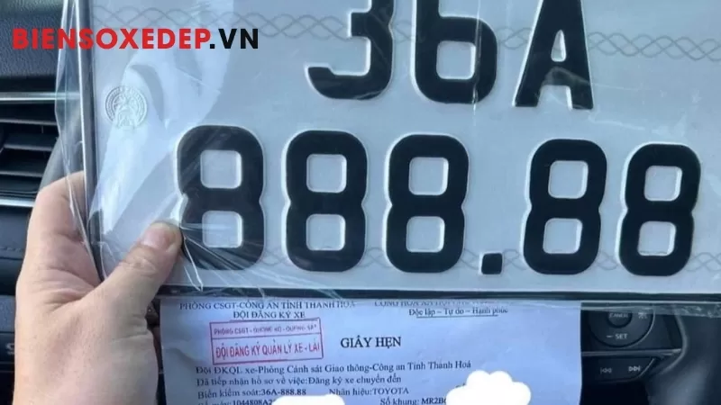 chơi biển số xe đẹp