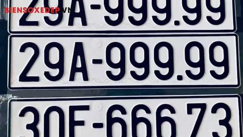 Gợi &Yacute; Biển Số Xe Phong Thủy