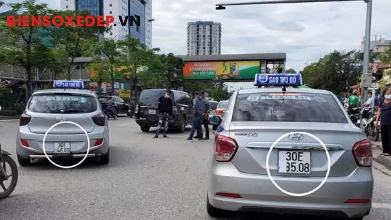Hậu quả khi sử dụng biển số xe sai quy định