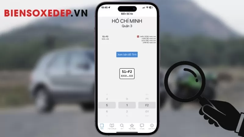 Hướng dẫn sử dụng công cụ tra cứu biển số xe
