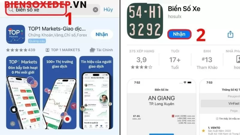 Hướng dẫn sử dụng công cụ tra cứu biển số xe