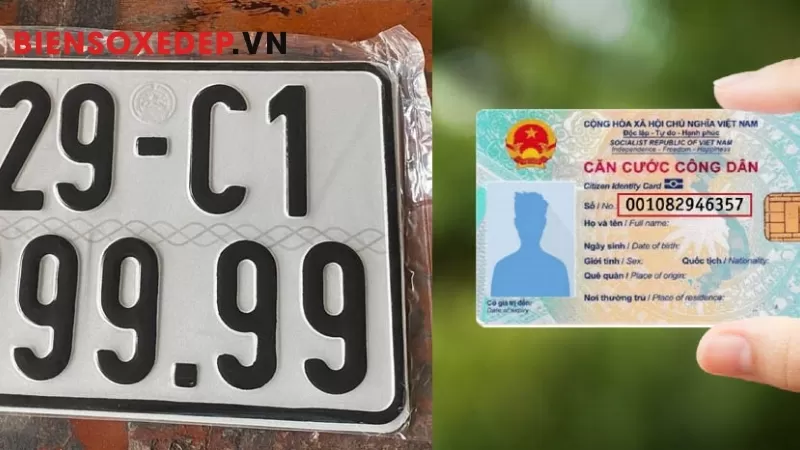 Thủ tục đăng ký biển số xe định danh