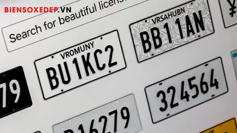 tối ưu h&oacute;a t&igrave;m kiếm biển số xe đẹp