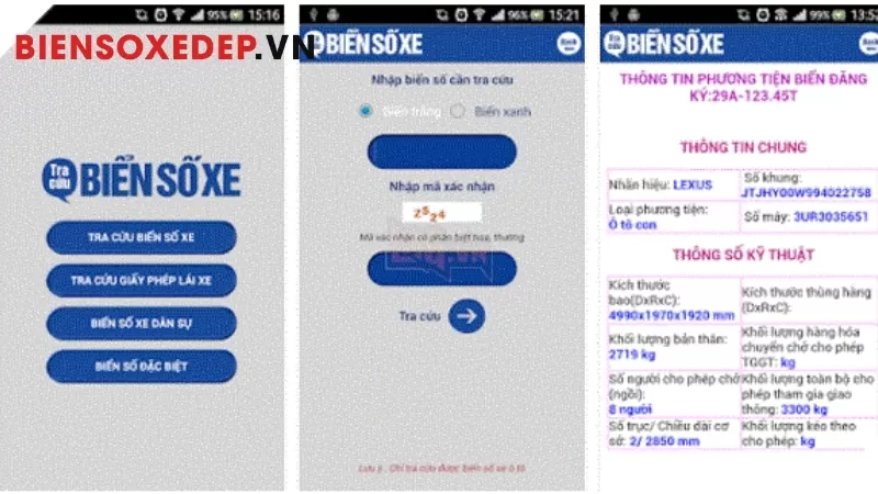 Ưu điểm của app tra cứu biển số xe