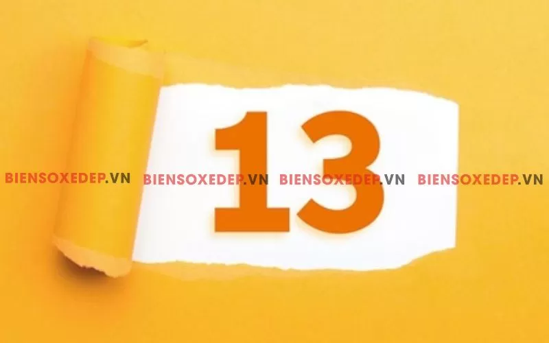ý nghĩa con số 13