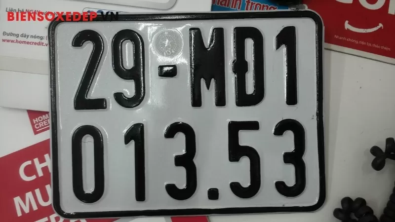 Biển số xe điện