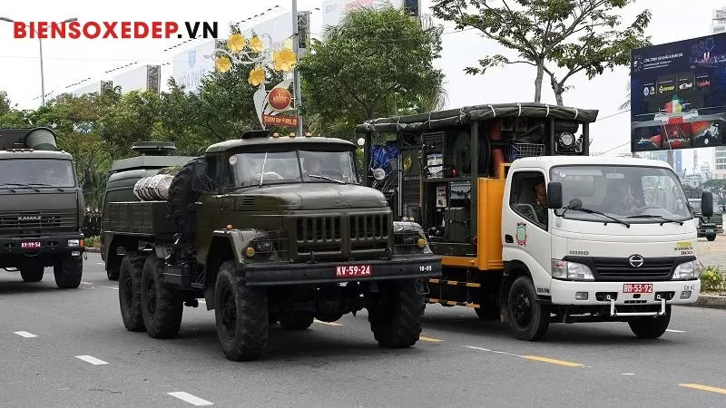 Biển số xe quân đội