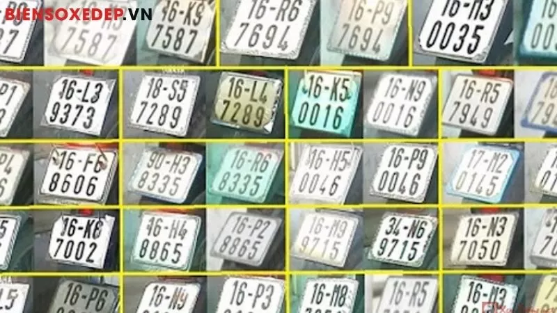 Xem biển số xe theo tuổi